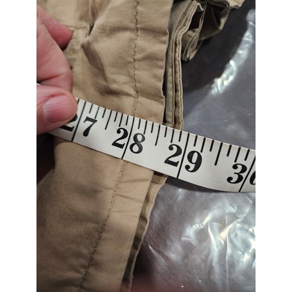 Sam Edelman Khaki Brown Utility Jacket With Hood Size Medium Field gorpcore - Picture 8 of 9